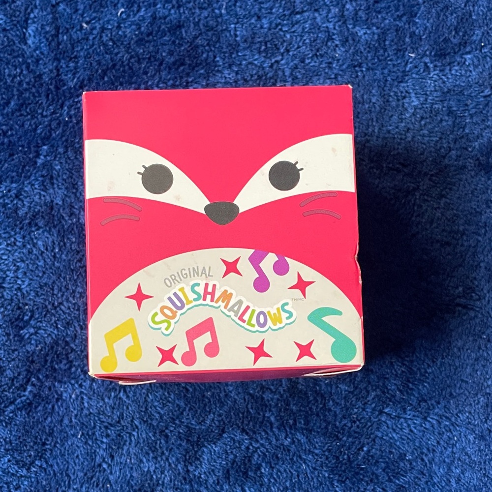 McDonald's Fifi Pink squishmallows Box with Musical Design